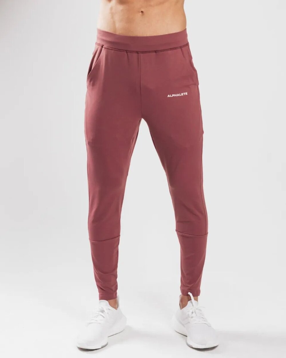 Alphalete Men’s Premium Trace Jogger in Mauve